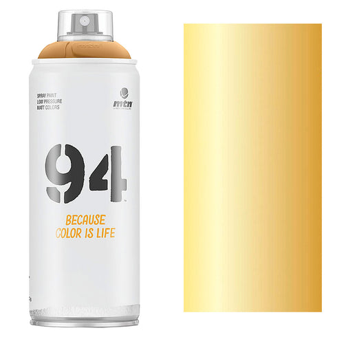 MT 94 SPRAY PAINT PLATE FRAME GOLD400ML